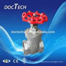 2" Gate Valve Stainless Steel SUS SS 316 CF8M Heavy Duty Screwed End Made In China